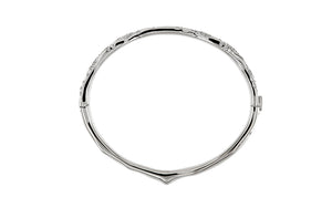 2.29ct D Flawless Diamanten Armreif eingefasst in 18 Karat Weissgold