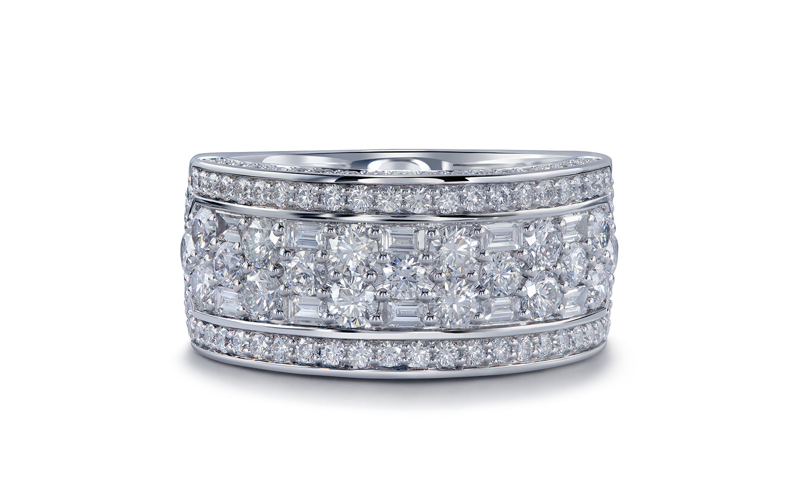 Paris 2.55ct D Flawless Diamanten Ring eingefasst in 18 Karat Weissgold