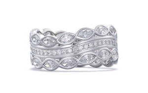 2.20ct D Flawless Diamanten Ring eingefasst in 18 Karat Weissgold