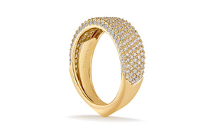 1.16ct D Flawless Diamanten Ring eingefasst in 18 Karat Gelbgold