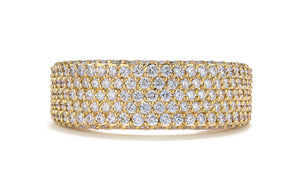 1.16ct D Flawless Diamanten Ring eingefasst in 18 Karat Gelbgold