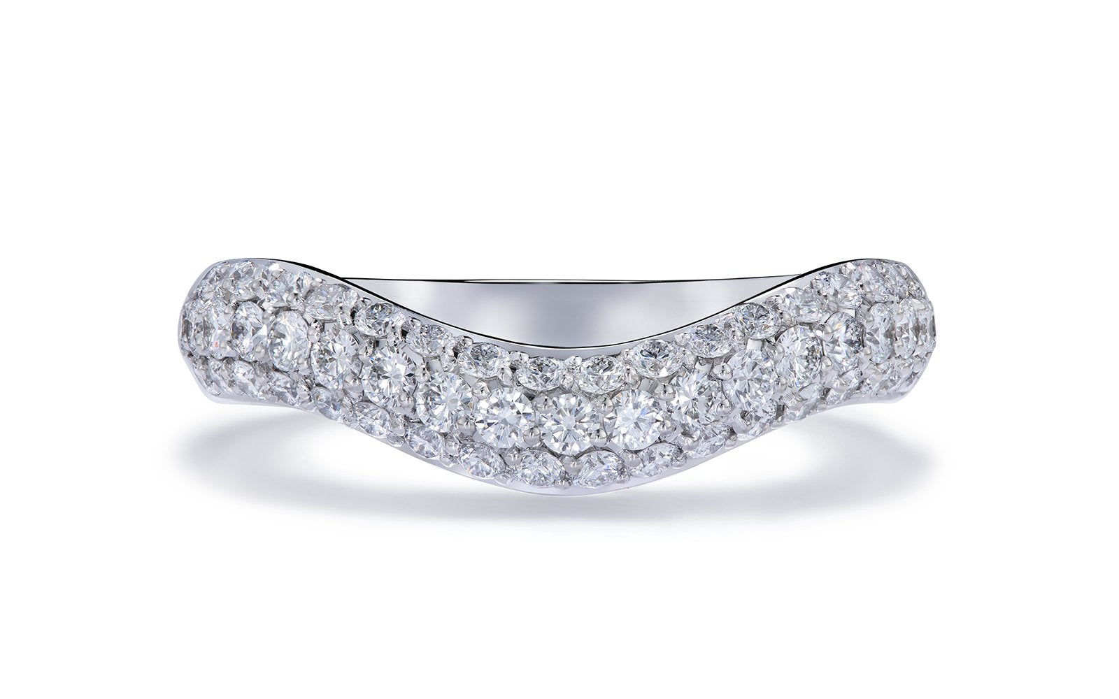 0.93ct D Flawless Diamanten Ring, eingefasst in 18 Karat Weissgold