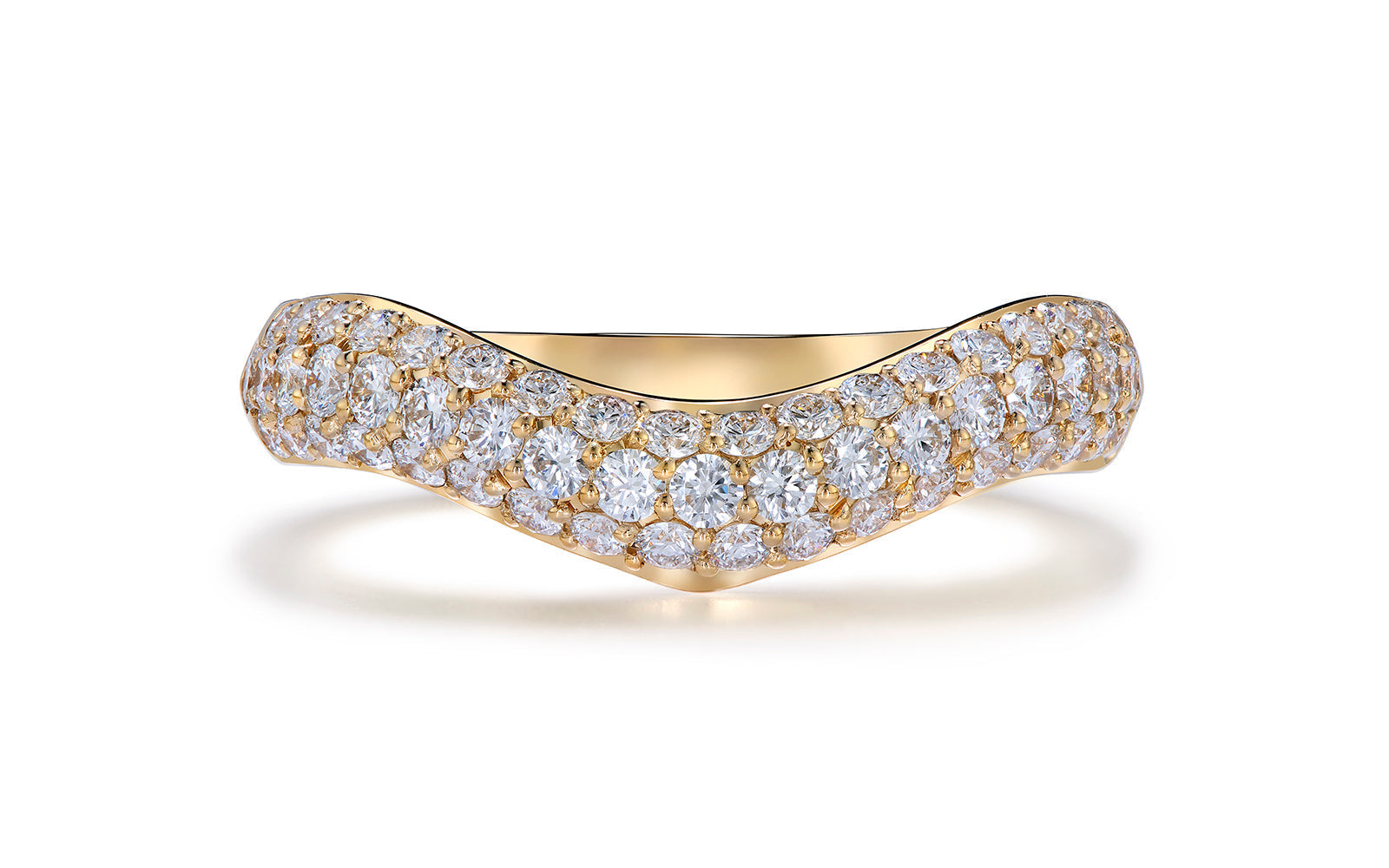 0.93ct D Flawless Diamanten Ring, eingefasst in 18 Karat Gelbgold