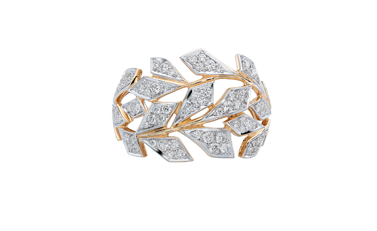 0.7ct D Flawless Diamanten Ring, eingefasst in 18 Karat Gelbgold