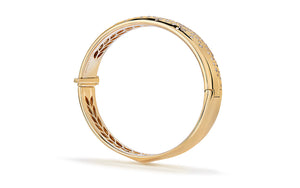 Sodapop 2.76ct D Flawless Diamanten Armreif, eingefasst in 18 Karat Gelbgold