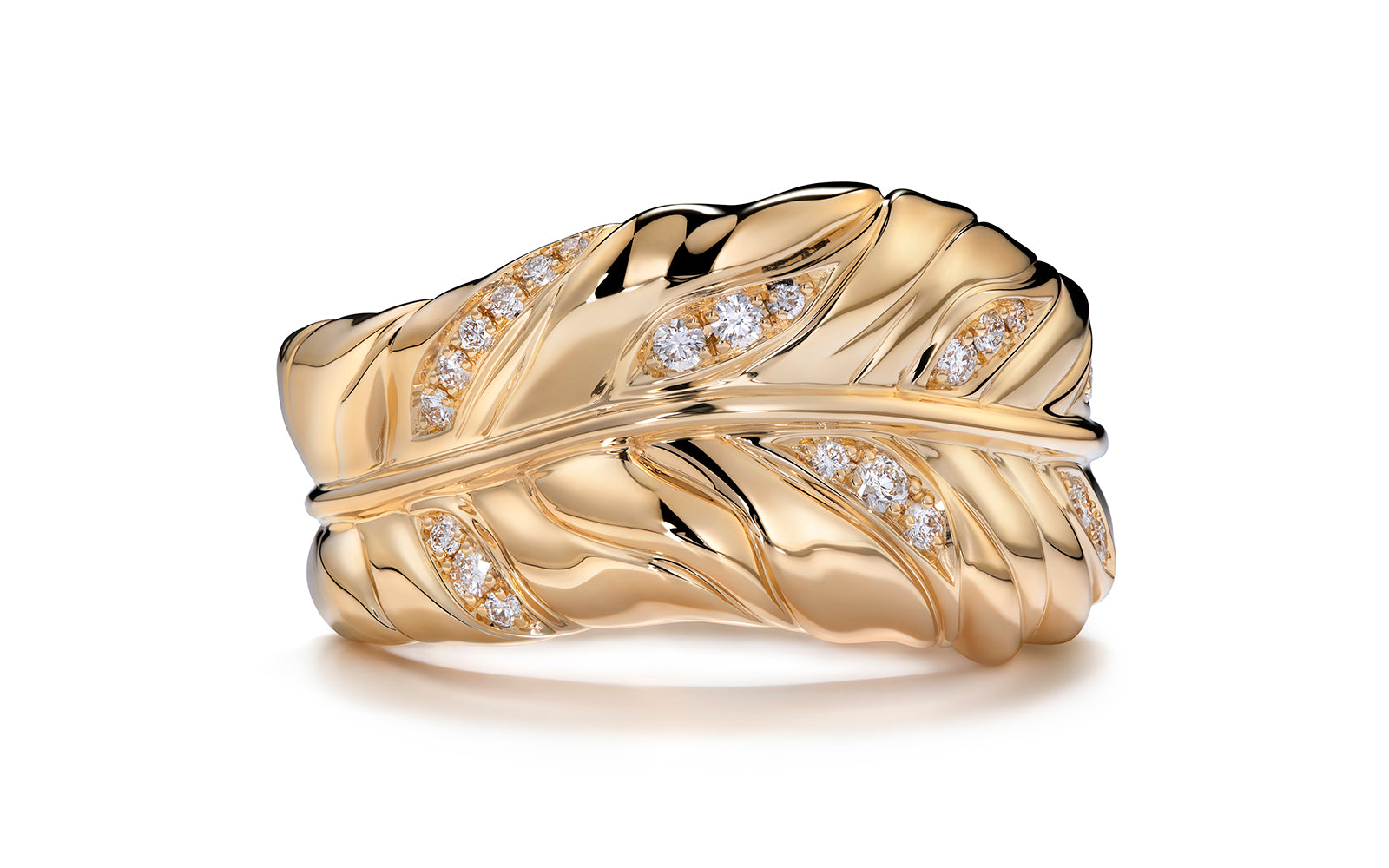 0.26ct D Flawless Diamanten Ring, eingefasst in 18 Karat Gelbgold