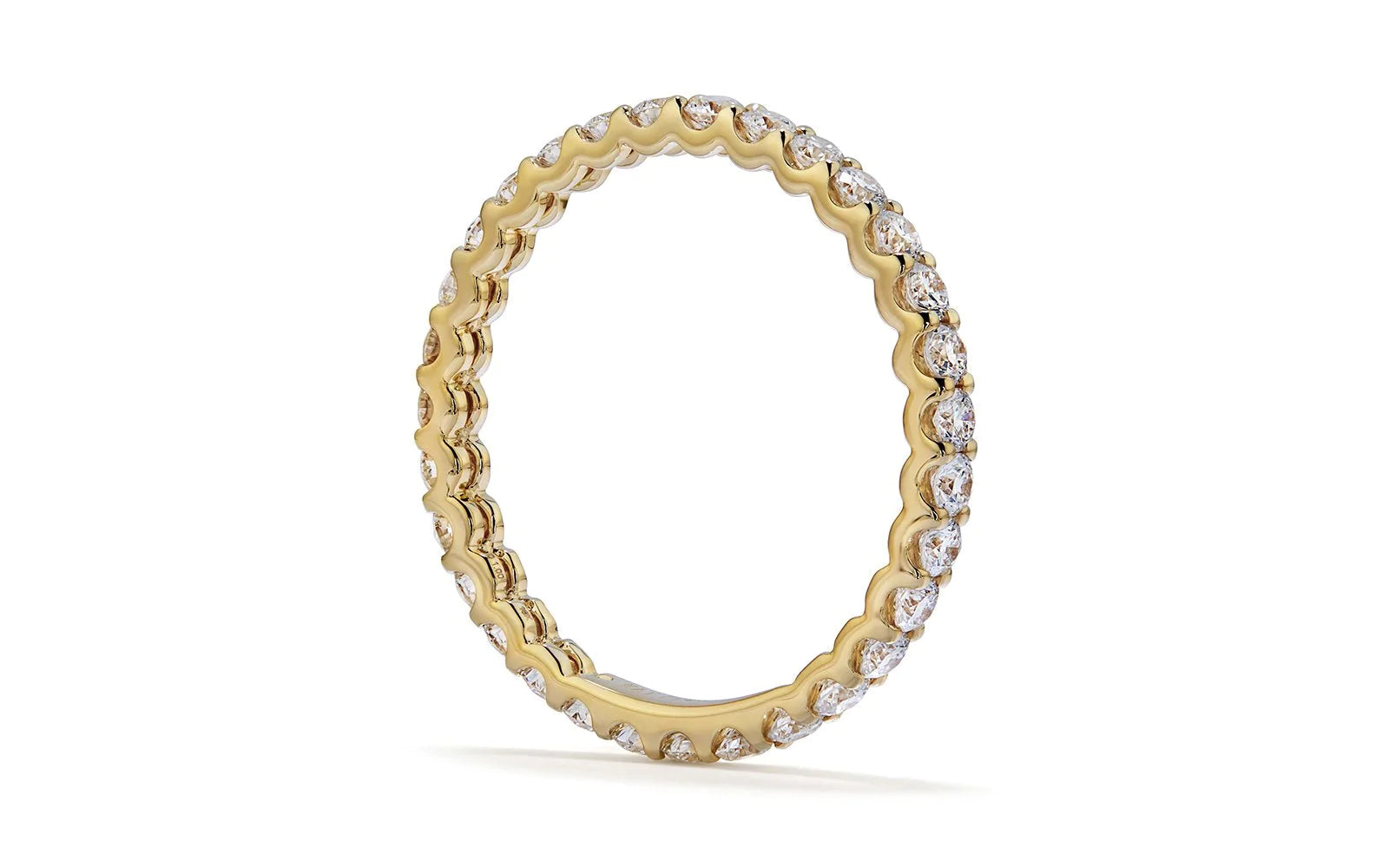 1.01ct D Flawless Diamanten Ring, eingefasst in 18 Karat Gelbgold