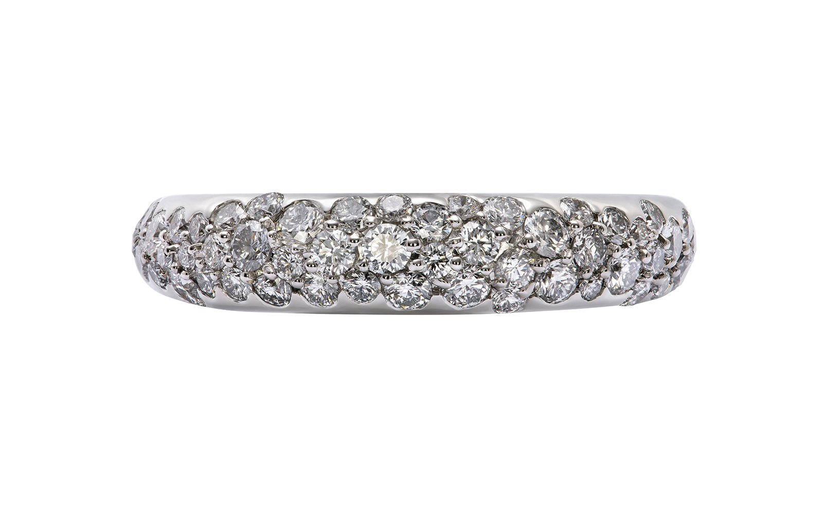 1.04ct D Flawless Diamanten Ring, eingefasst in 18 Karat Weissgold