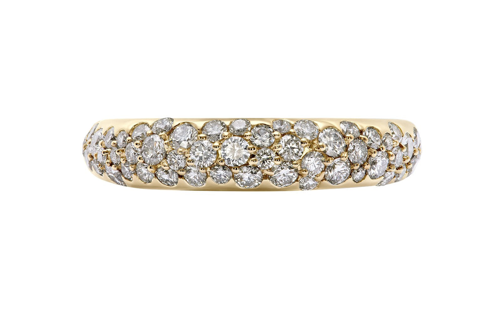 1.04ct D Flawless Diamanten Ring, eingefasst in 18 Karat Gelbgold