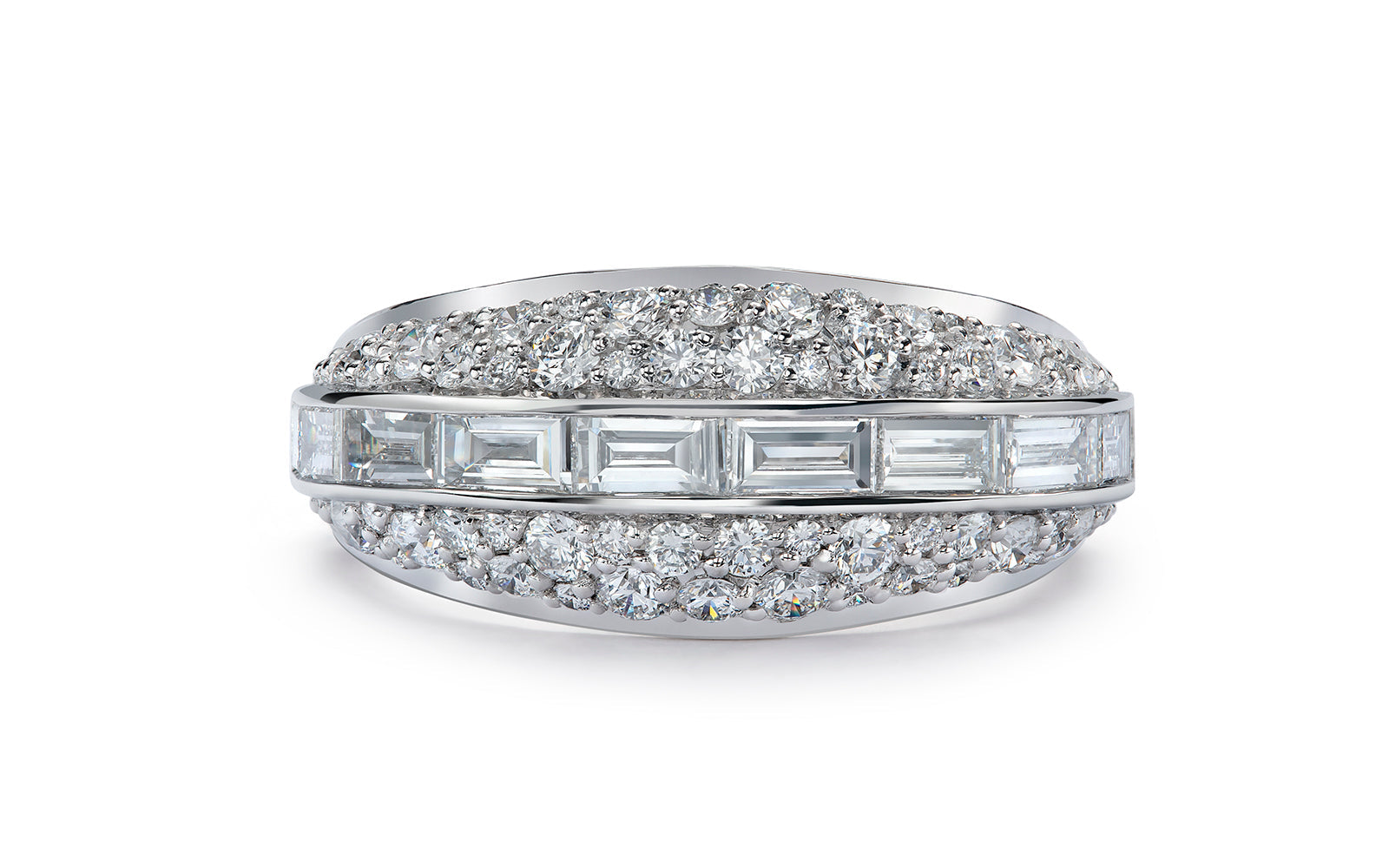 1.81ct D Flawless Diamanten Ring, eingefasst in 18 Karat Weissgold