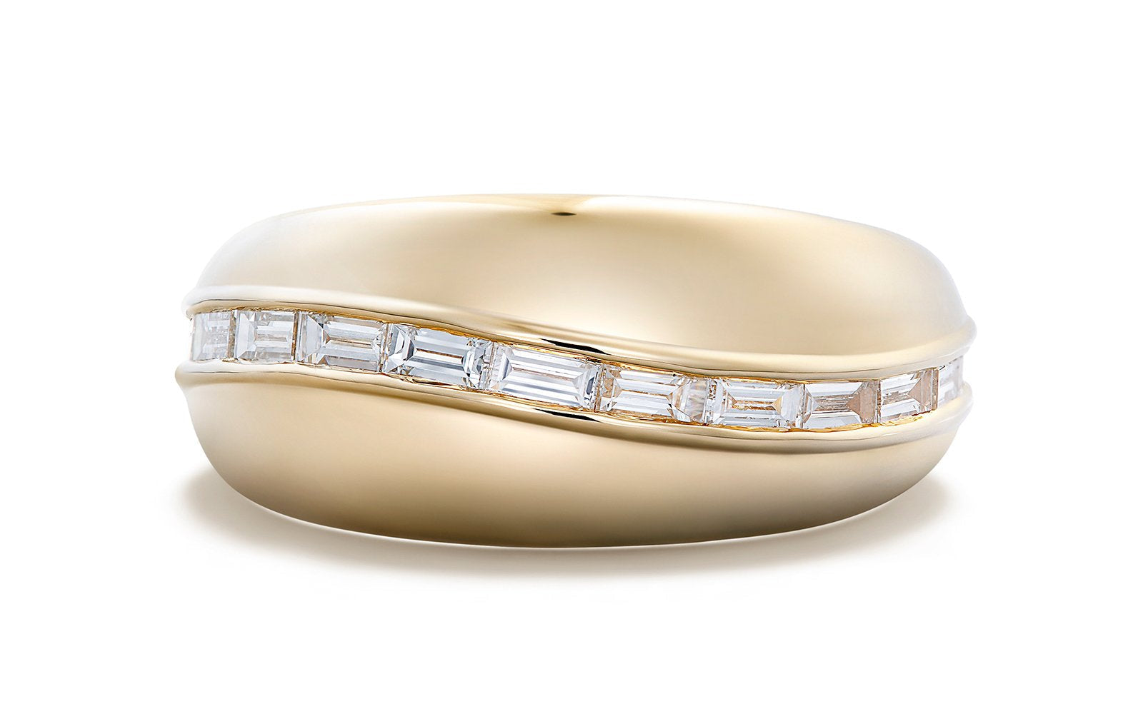 0.92ct D Flawless Diamanten Ring, eingefasst in 18 Karat Gelbgold