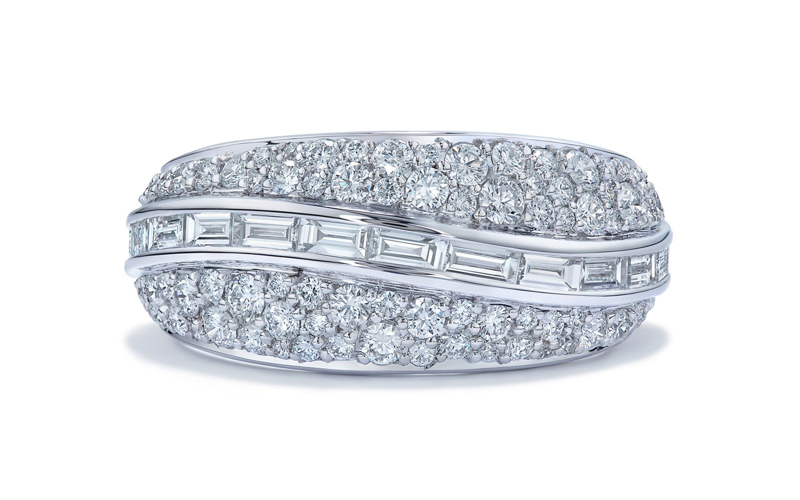 2.02ct D Flawless Diamanten Ring, eingefasst in 18 Karat Weissgold